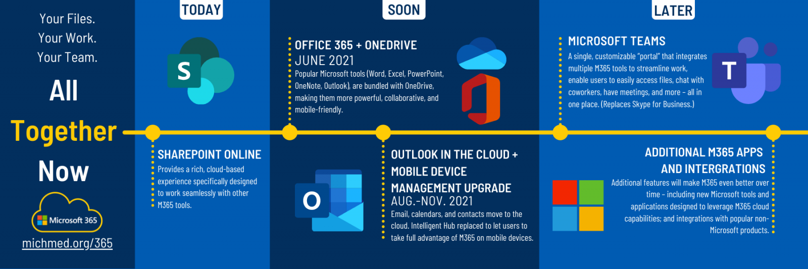 Microsoft Office 365 Infographic